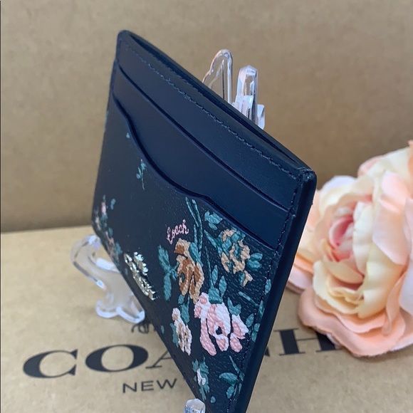 COACH Card Case im gold/midnight multi - Picture 11 of 16